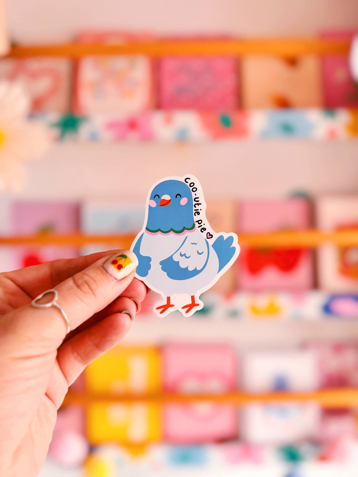 Pigeon Sticker | Waterproof Vinyl Sticker