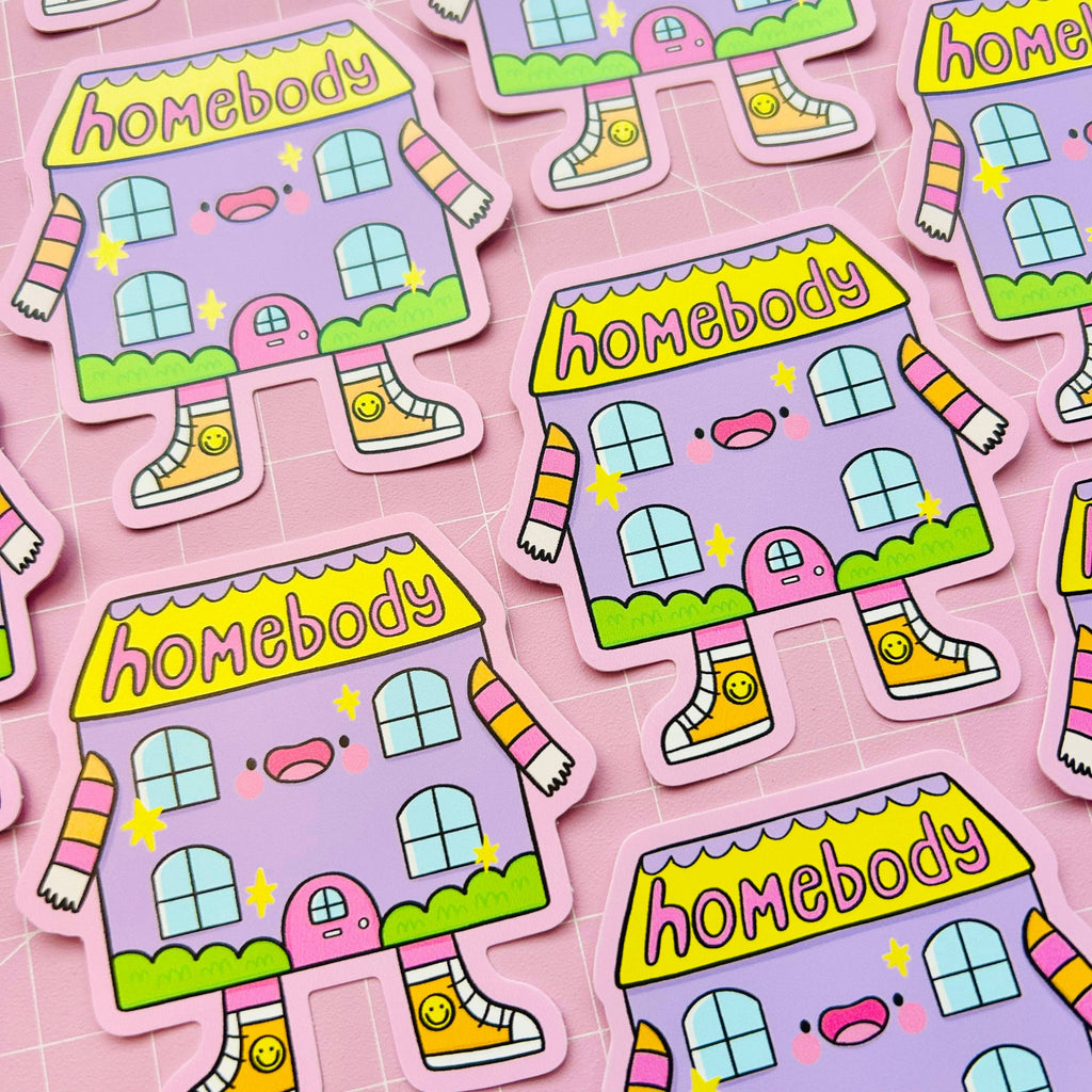 Homebody - Vinyl Sticker