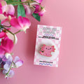 Steve The Axolotl Wooden Pin Badge