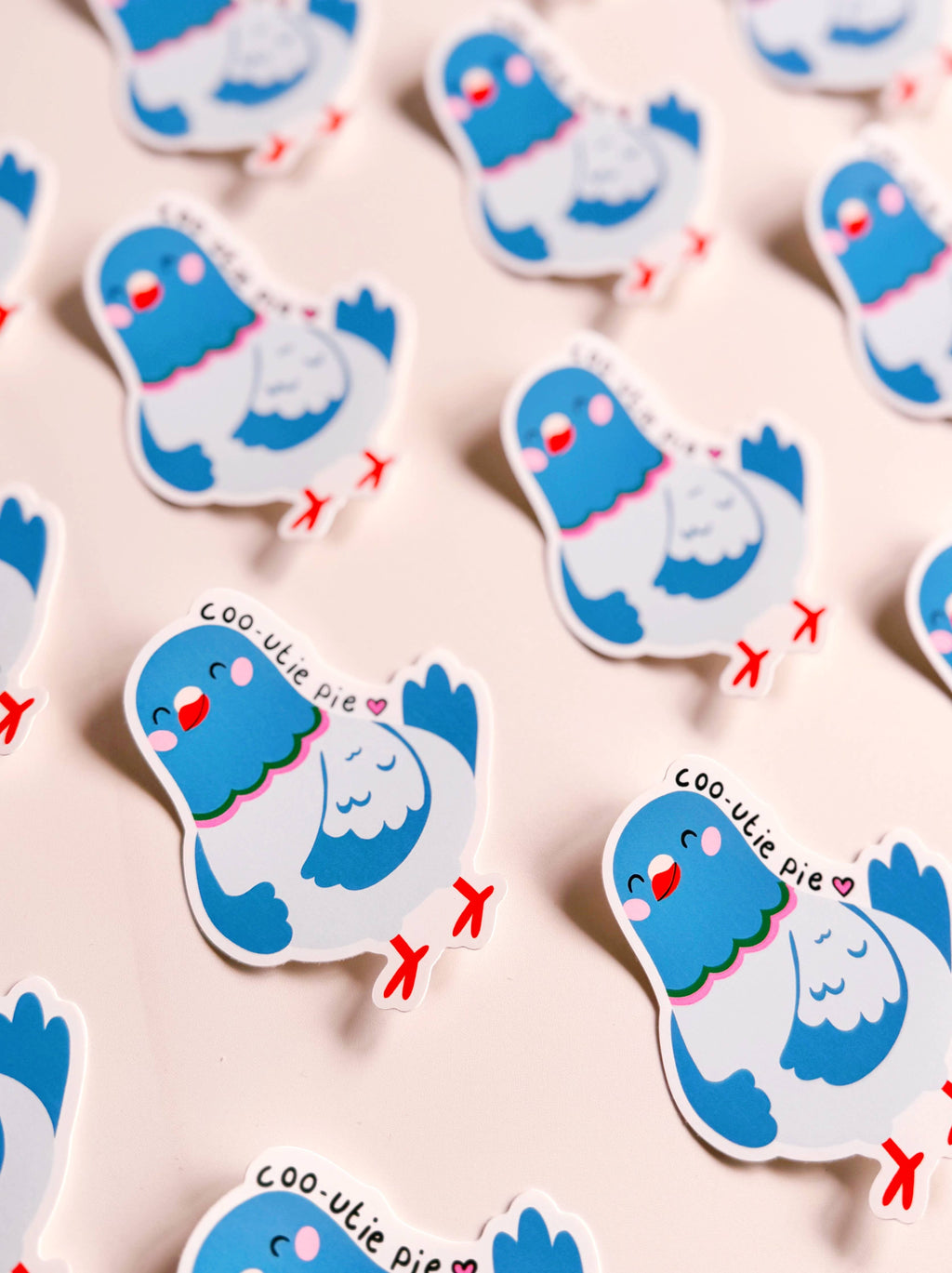 Pigeon Sticker | Waterproof Vinyl Sticker