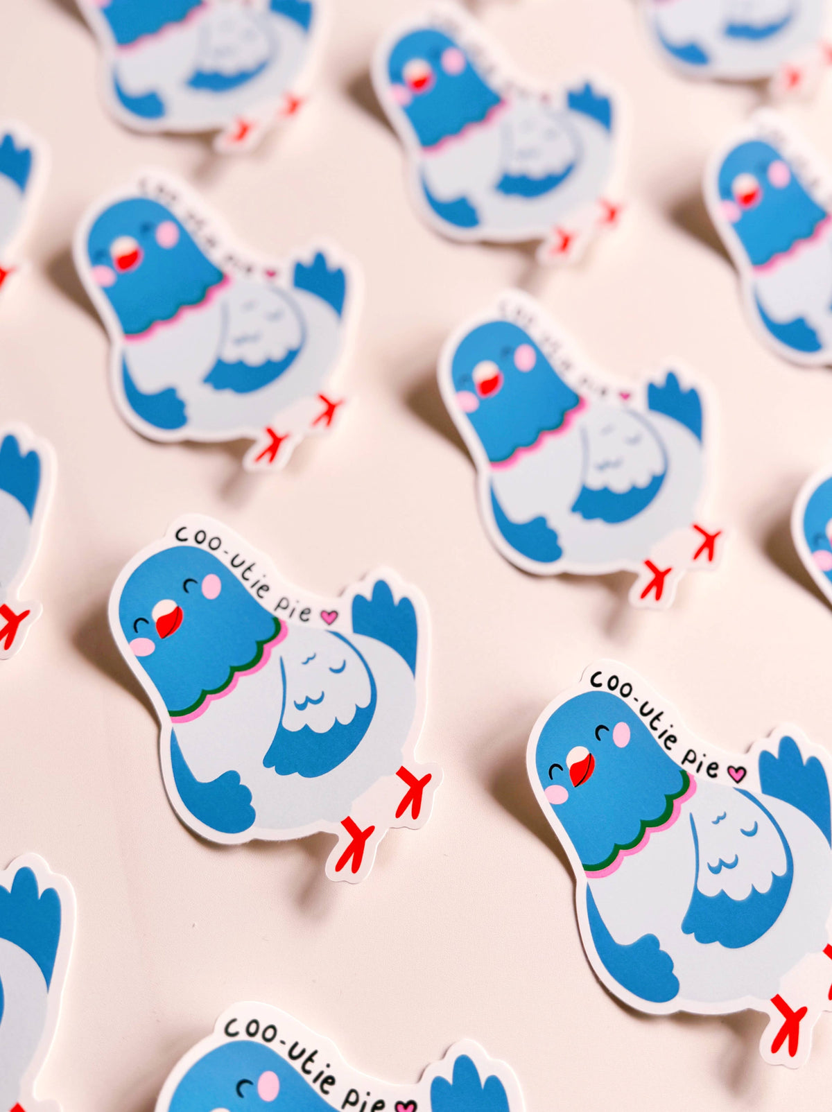 Pigeon Sticker | Waterproof Vinyl Sticker