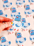 Pigeon Sticker | Waterproof Vinyl Sticker