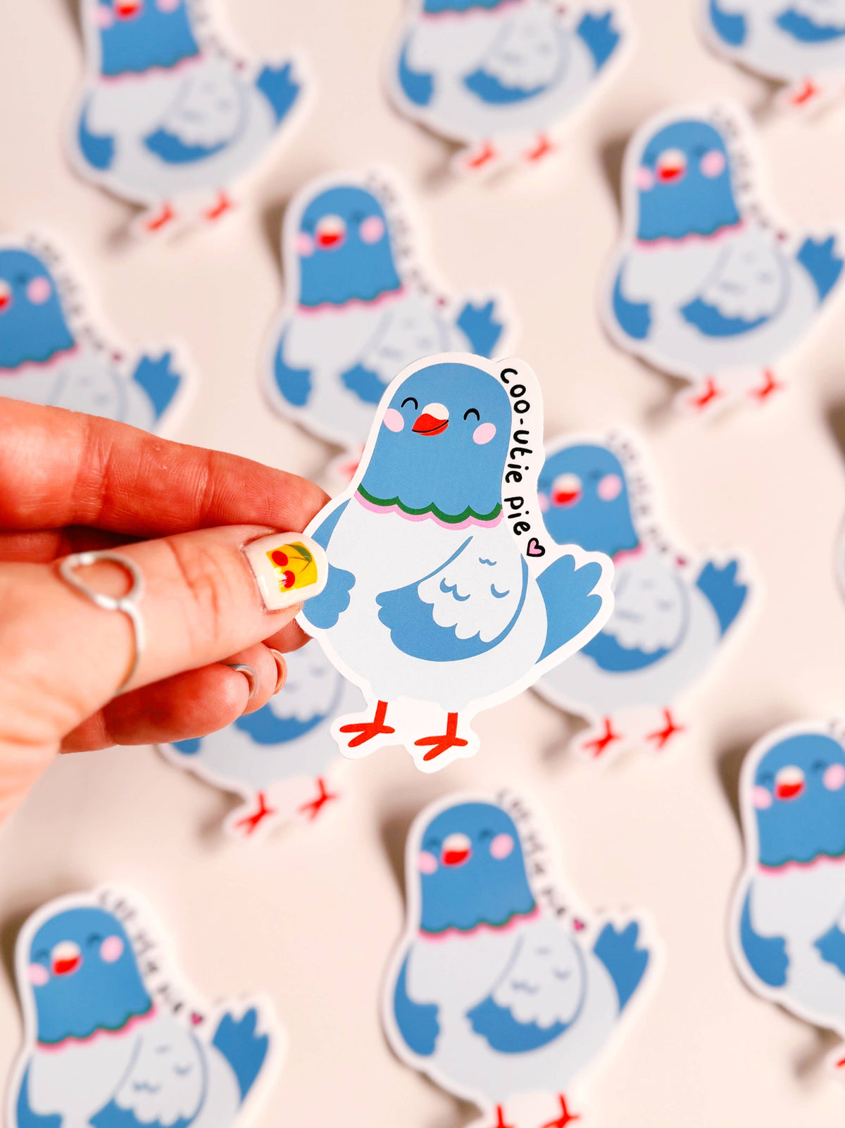 Pigeon Sticker | Waterproof Vinyl Sticker