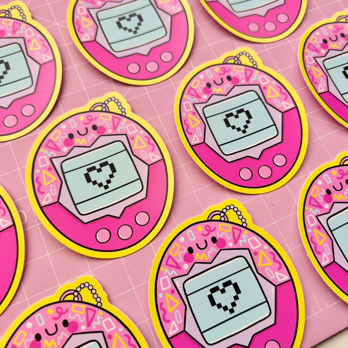 90s Nostalgia Virtual Pet Vinyl Sticker
