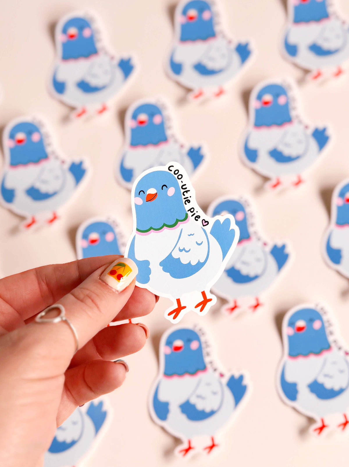 Pigeon Sticker | Waterproof Vinyl Sticker