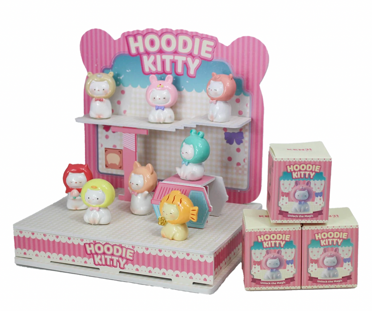 Tomi Hoodie Kitty Figurine