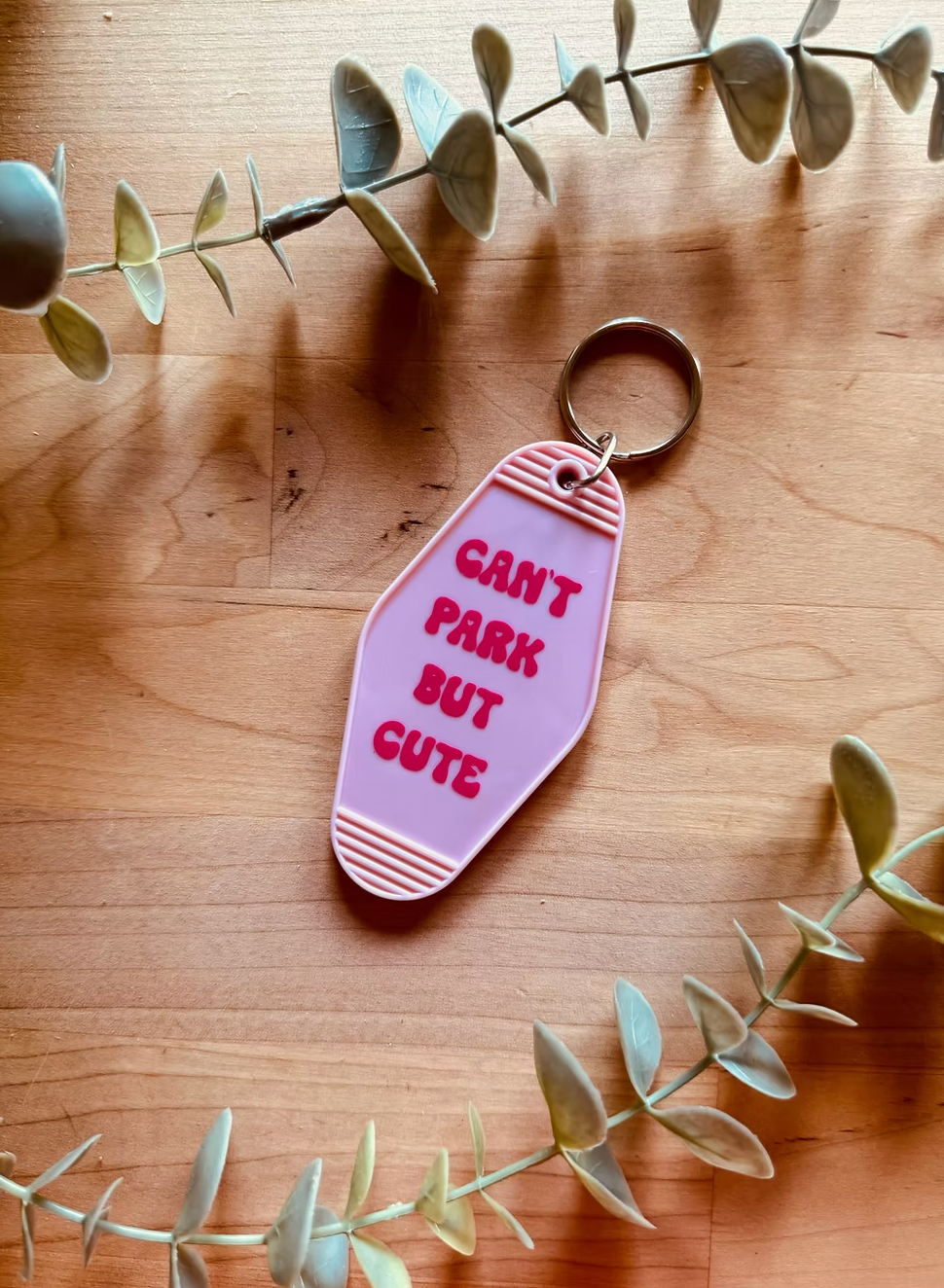 Can't park but cute keychain