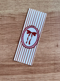Red bow bookmark