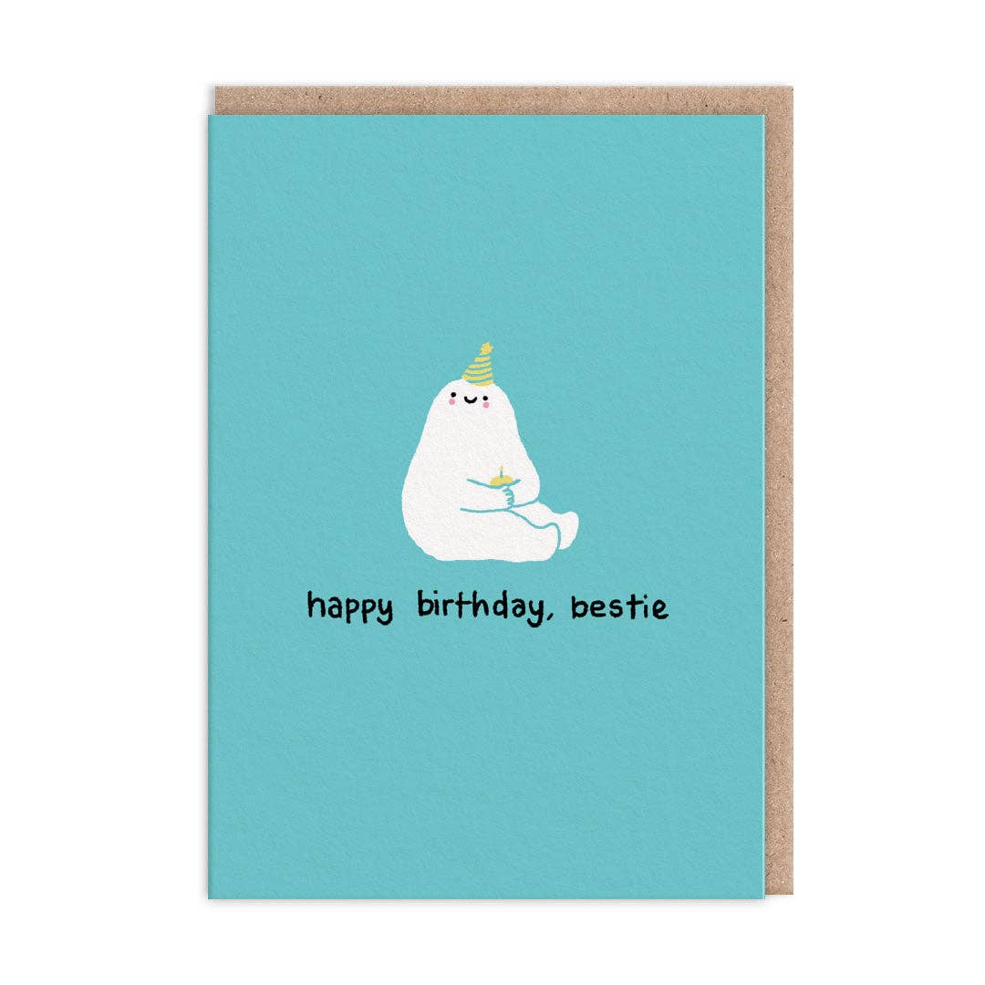 Bestie Happy Birthday Card