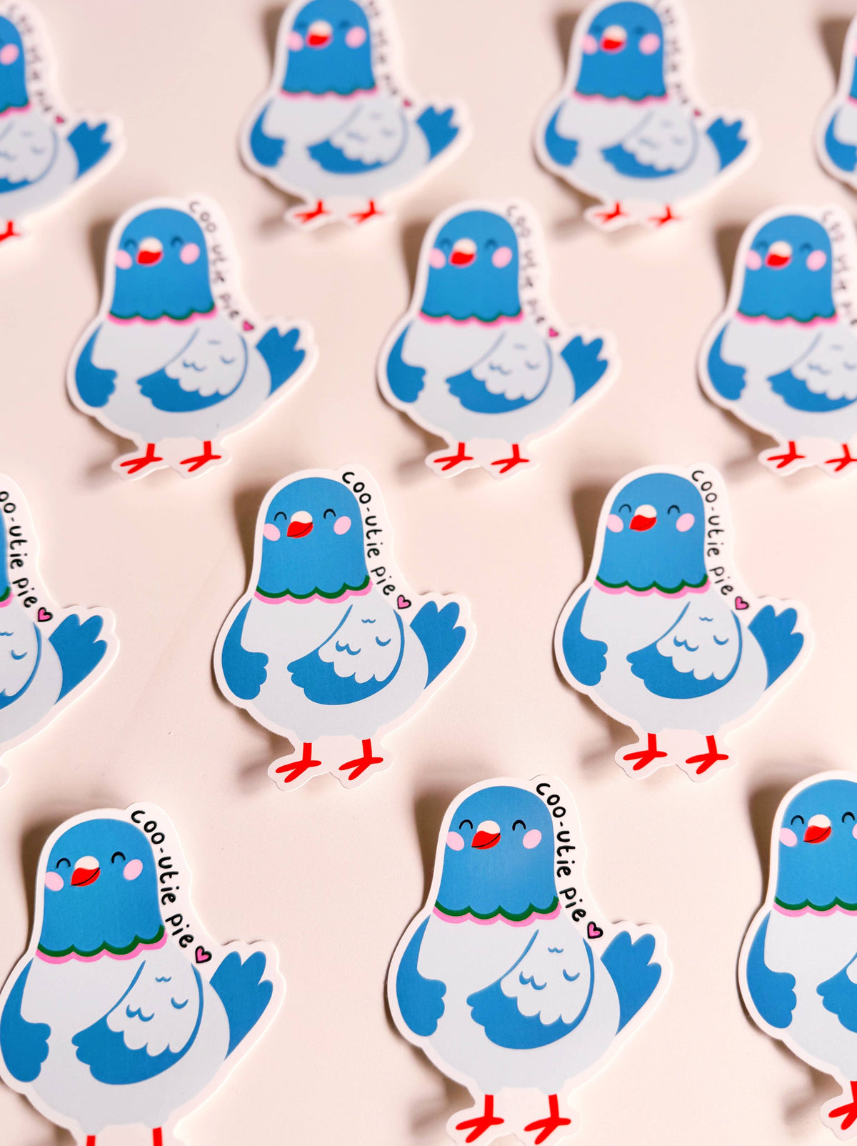 Pigeon Sticker | Waterproof Vinyl Sticker