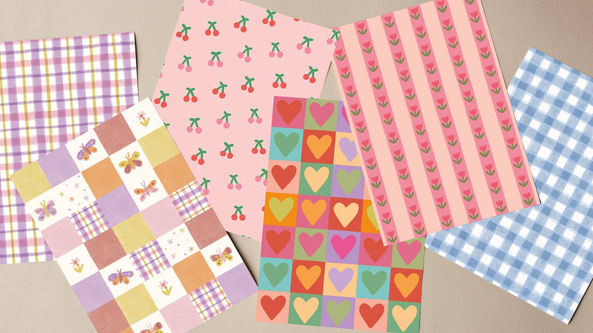 Patterned Crafting Papers - Vol 1 Core Collection
