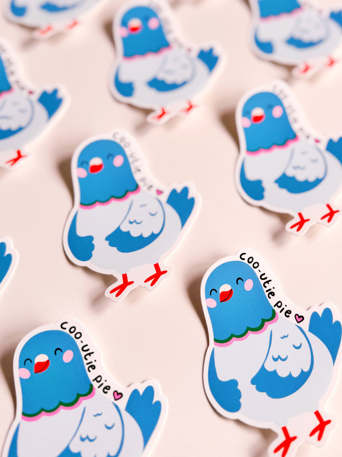 Pigeon Sticker | Waterproof Vinyl Sticker