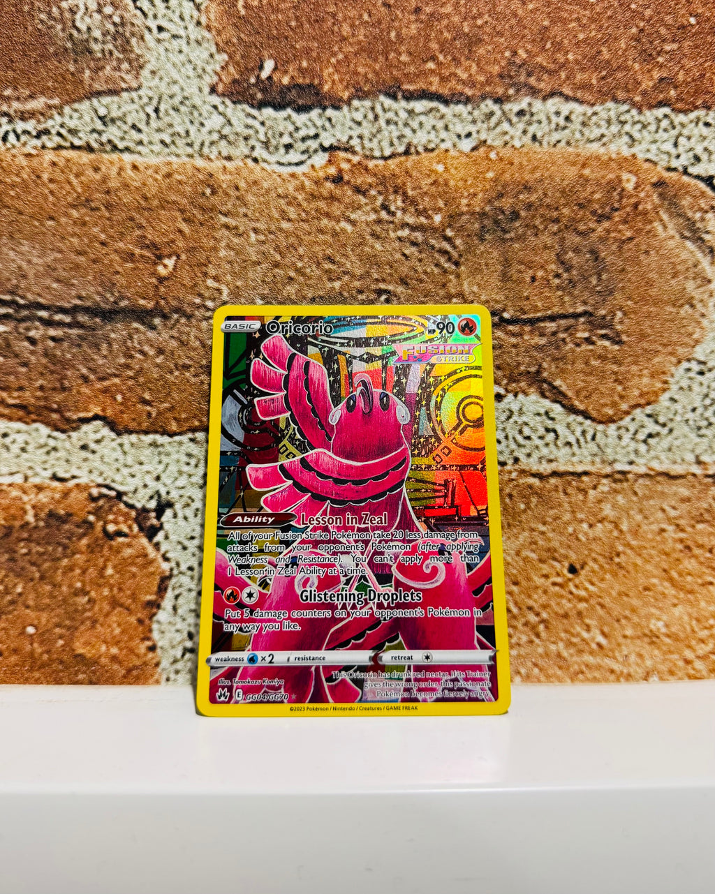 Pokémon TCG Oricorio Holo NM condition